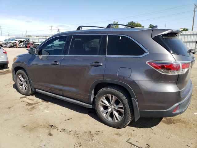 5TDJKRFH9FS145737 - 2015 TOYOTA HIGHLANDER XLE Boz foto 2