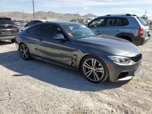 WBA3R1C57EK190646 - 2014 BMW 435 I GRAY photo 4