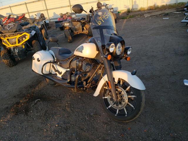 56KTHDAA3K3372674 - 2019 INDIAN MOTORCYCLE CO. SPRINGFIEL DARK HORSE WHITE photo 1