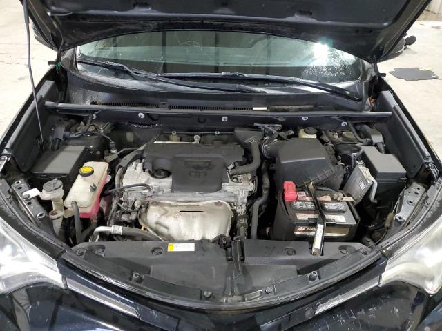 2T3RFREVXGW467964 - 2016 TOYOTA RAV4 XLE BLACK photo 12