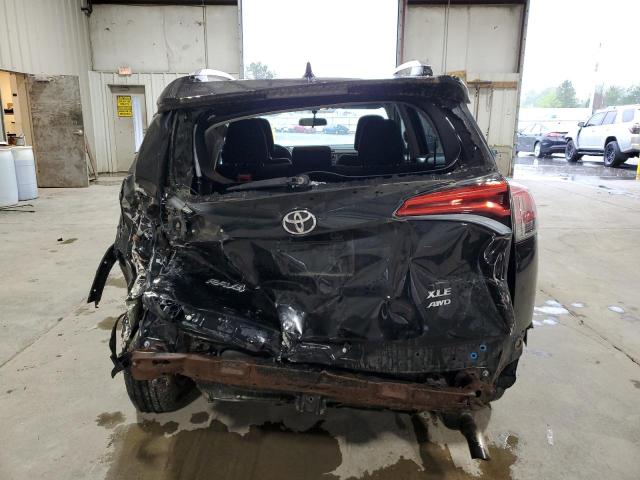 2T3RFREVXGW467964 - 2016 TOYOTA RAV4 XLE BLACK photo 6
