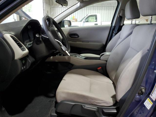 3CZRU6H38GM723013 - 2016 HONDA HR-V LX BLUE photo 7