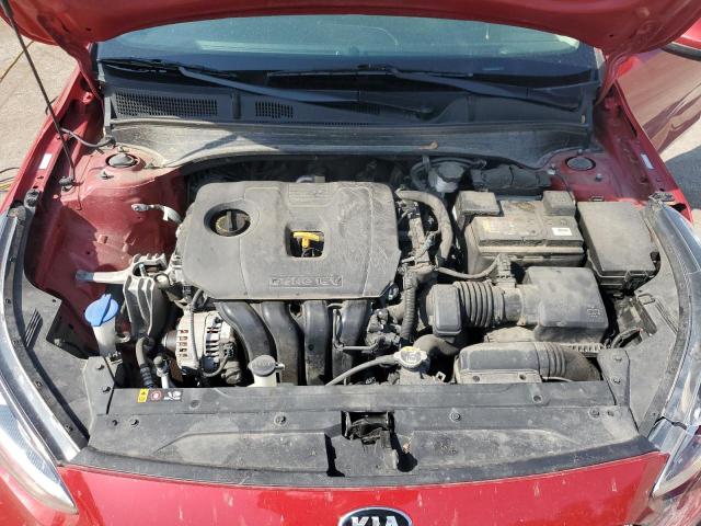 3KPF24AD3ME317846 - 2021 KIA FORTE FE 红色 照片 11