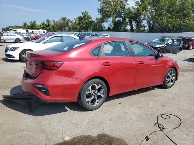 3KPF24AD3ME317846 - 2021 KIA FORTE FE 红色 照片 3