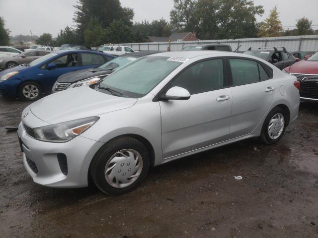 3KPA24ABXKE166882 - 2019 KIA RIO S SILVER photo 1