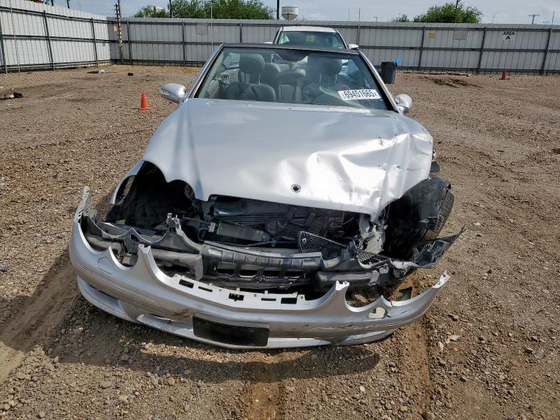WDBTK75J86F169981 - 2006 MERCEDES-BENZ CLK 500 SILVER photo 5