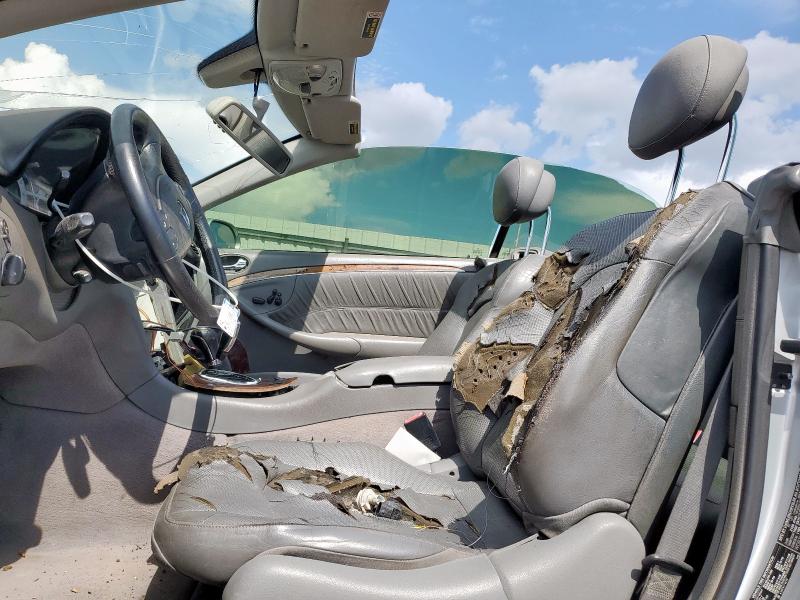 WDBTK75J86F169981 - 2006 MERCEDES-BENZ CLK 500 SILVER photo 7