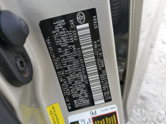 4T1BF1FKXFU911553 - 2015 TOYOTA CAMRY LE SILVER photo 12