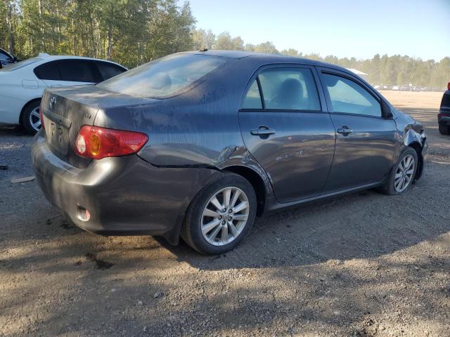 2T1BU4EEXAC283667 - 2010 TOYOTA COROLLA BASE GRAY photo 3