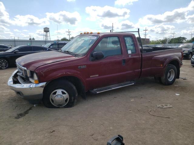 1FTWX32P54EA92992 - 2004 FORD F350 SUPER DUTY RED photo 1