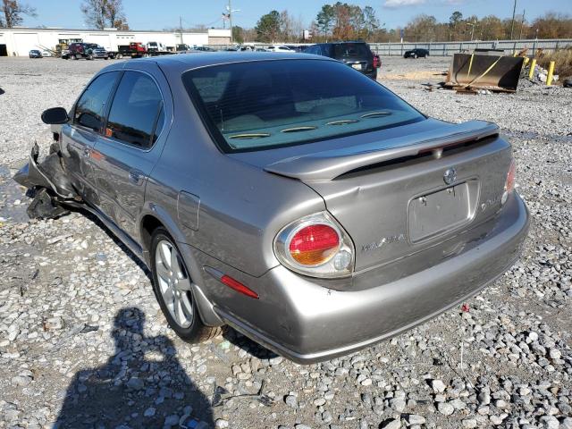 JN1DA31A93T413208 - 2003 NISSAN MAXIMA GLE GRAY photo 2