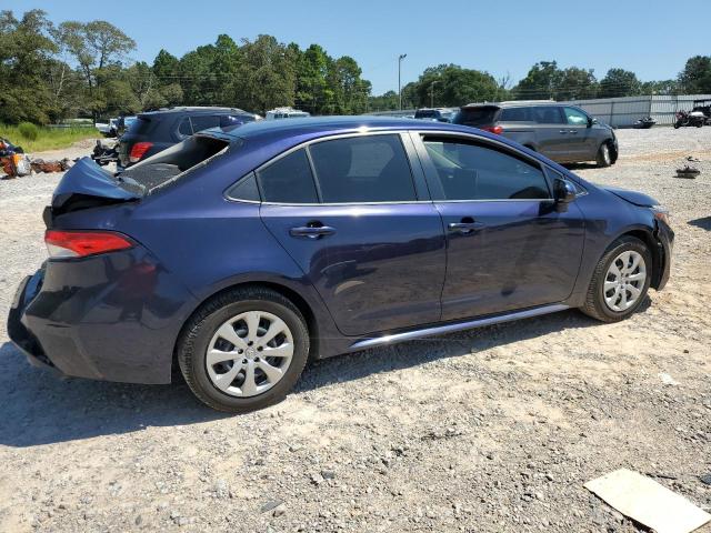 JTDEPMAE5MJ170339 - 2021 TOYOTA COROLLA LE 蓝色 照片 3