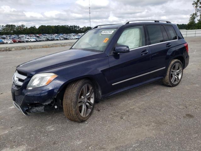 WDCGG8JB6EG309456 - 2014 MERCEDES-BENZ GLK 350 4MATIC BLUE photo 1