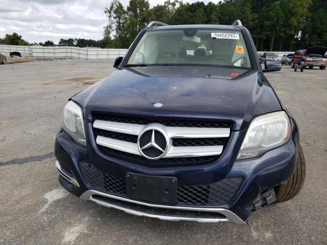 WDCGG8JB6EG309456 - 2014 MERCEDES-BENZ GLK 350 4MATIC BLUE photo 5