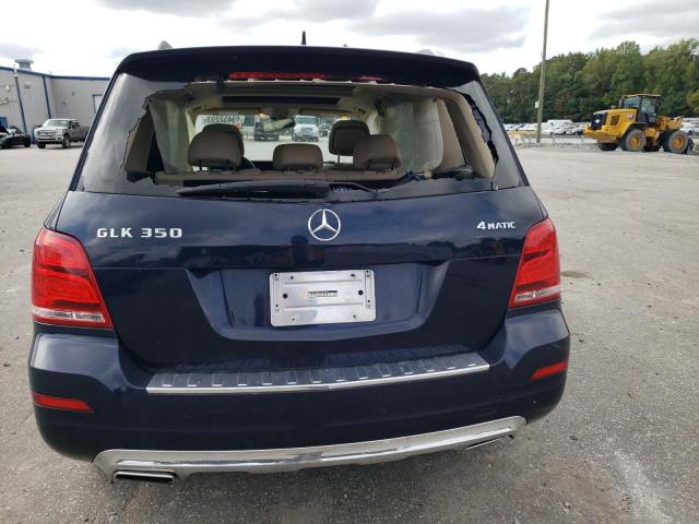 WDCGG8JB6EG309456 - 2014 MERCEDES-BENZ GLK 350 4MATIC BLUE photo 6