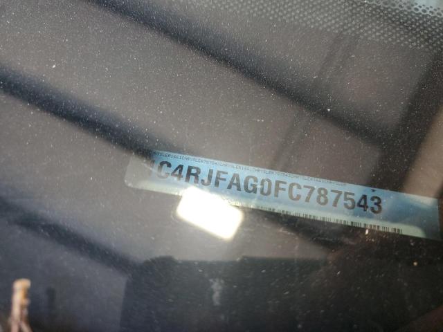 1C4RJFAG0FC787543 - 2015 JEEP GRAND CHER LAREDO 黑色 照片 13