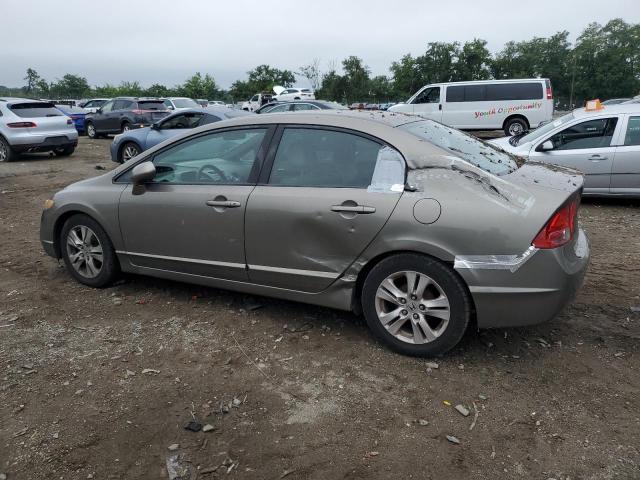 2HGFA16528H340517 - 2008 HONDA CIVIC LX GRAY photo 2