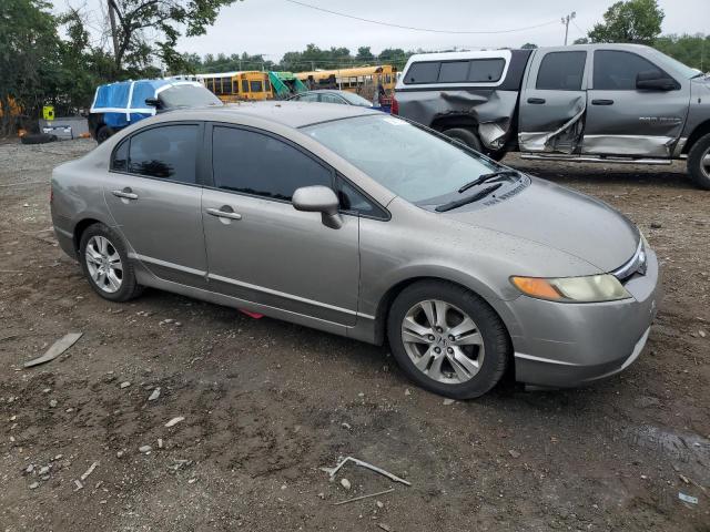 2HGFA16528H340517 - 2008 HONDA CIVIC LX GRAY photo 4