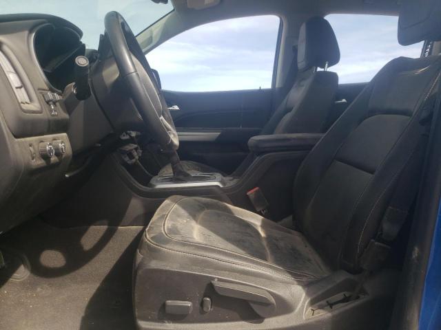 1GCGTEEN7K1281248 - 2019 CHEVROLET COLORADO ZR2 BLUE photo 7