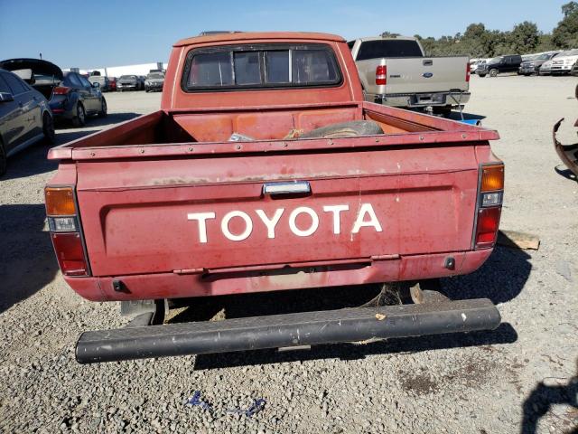 JT4RN34R7C0047727 - 1982 TOYOTA PICKUP 1/2 TON RN34 RED photo 6