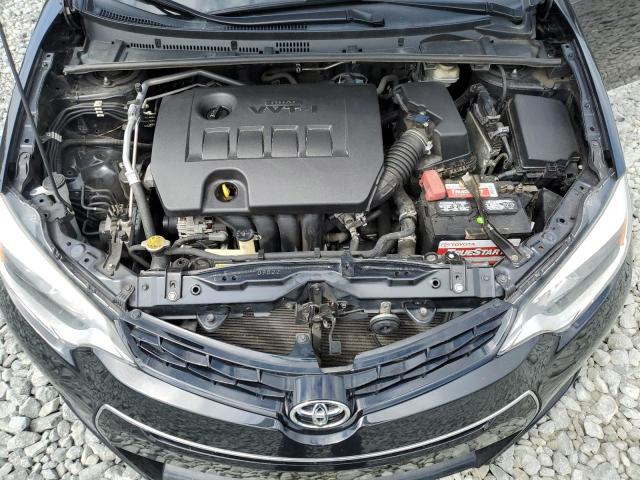 5YFBURHE1FP335039 - 2015 TOYOTA COROLLA L BLACK photo 11