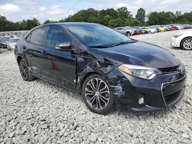 5YFBURHE1FP335039 - 2015 TOYOTA COROLLA L BLACK photo 4