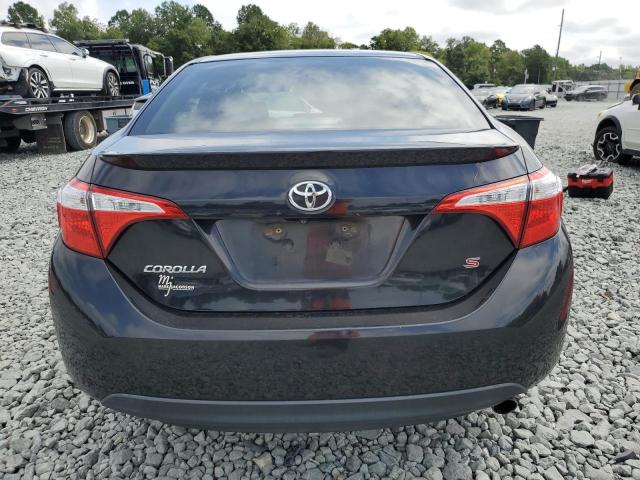 5YFBURHE1FP335039 - 2015 TOYOTA COROLLA L BLACK photo 6