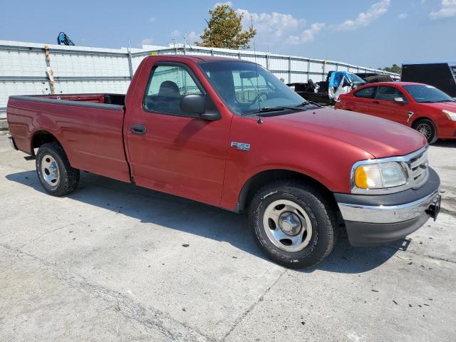 2FTRF172X2CA44134 - 2002 FORD F150 BURGUNDY photo 4