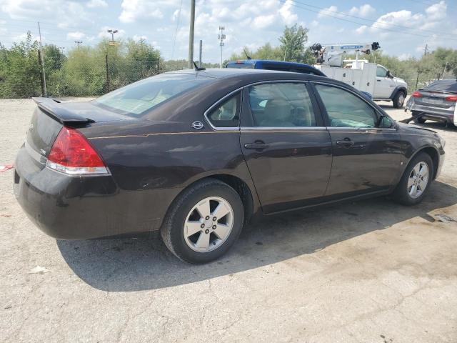 2G1WT58K081334655 - 2008 CHEVROLET IMPALA LT BLACK photo 3