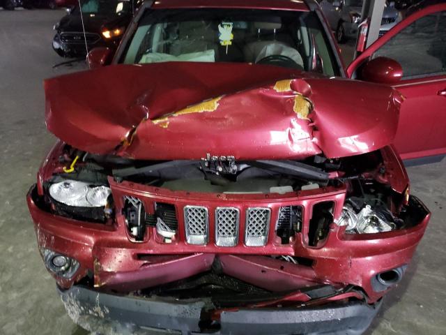 1C4NJCEBXFD263872 - 2015 JEEP COMPASS LATITUDE RED photo 11