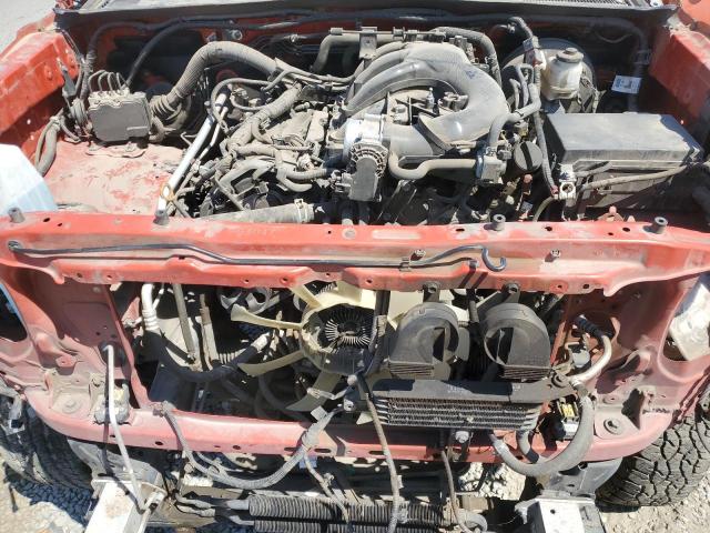 3TMAZ5CN5HM046740 - 2017 TOYOTA TACOMA DOUBLE CAB ნარინჯისფერი ფოტო 11