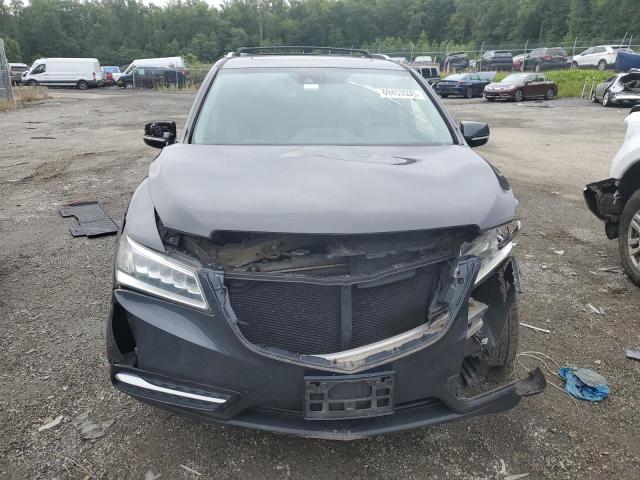 5FRYD4H41FB011989 - 2015 ACURA MDX TECHNOLOGY GRAY photo 5