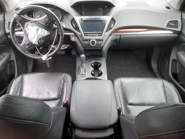 5FRYD4H41FB011989 - 2015 ACURA MDX TECHNOLOGY GRAY photo 8