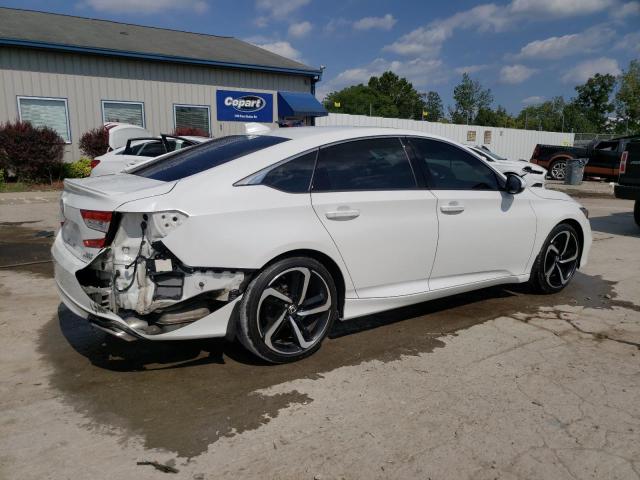 1HGCV2F39JA017355 - 2018 HONDA ACCORD SPORT أبيض صورة 3
