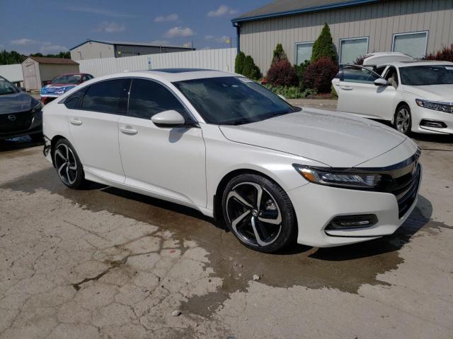 1HGCV2F39JA017355 - 2018 HONDA ACCORD SPORT أبيض صورة 4