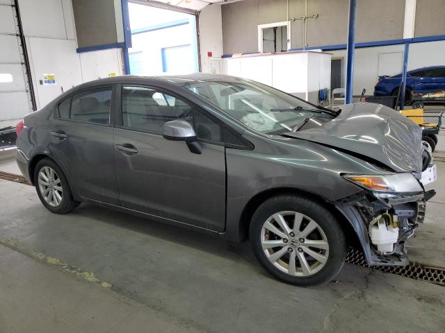 19XFB2F58CE315451 - 2012 HONDA CIVIC LX GRAY photo 4