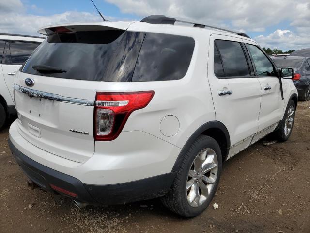 1FM5K7F89DGA97133 - 2013 FORD EXPLORER LIMITED WHITE photo 3