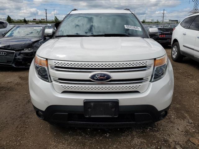 1FM5K7F89DGA97133 - 2013 FORD EXPLORER LIMITED WHITE photo 5