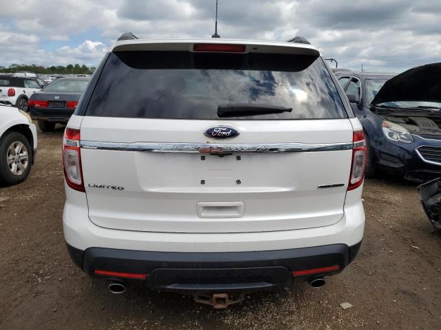 1FM5K7F89DGA97133 - 2013 FORD EXPLORER LIMITED WHITE photo 6