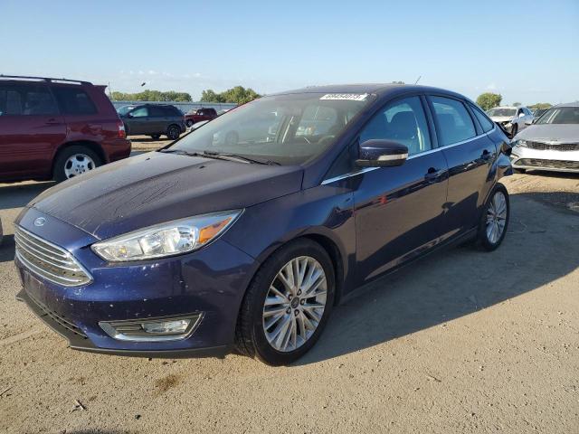 1FADP3J22GL260168 - 2016 FORD FOCUS TITANIUM BLUE photo 1