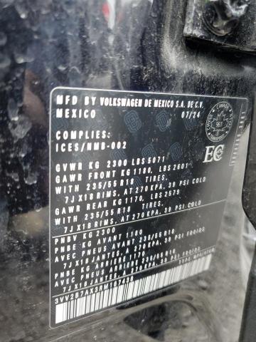 3VV2B7AX3RM167438 - 2024 VOLKSWAGEN TIGUAN SE Czarny zdjęcie 14