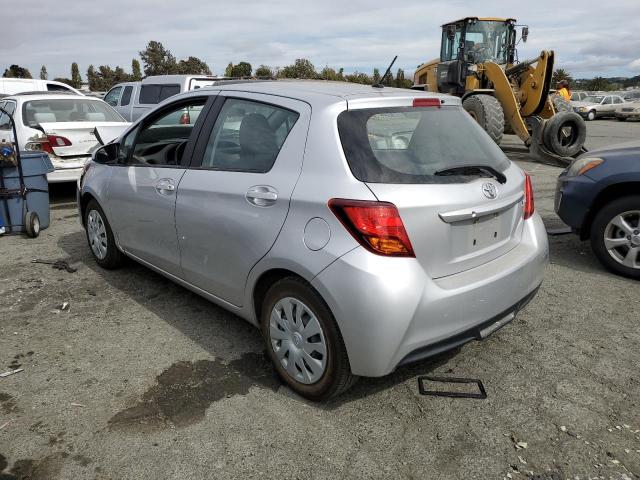 VNKKTUD35GA061853 - 2016 TOYOTA YARIS L SILVER photo 2