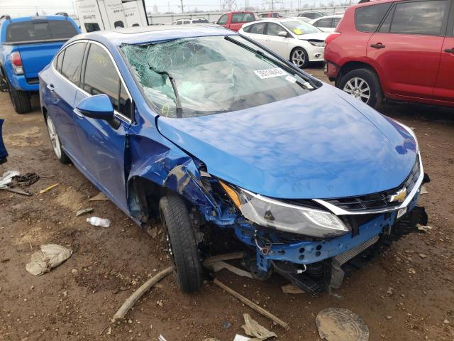 1G1BG5SM5G7257098 - 2016 CHEVROLET CRUZE PREMIER BLUE photo 1