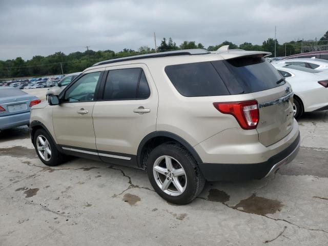 1FM5K8D86HGD57163 - 2017 FORD EXPLORER XLT 金色 照片 2
