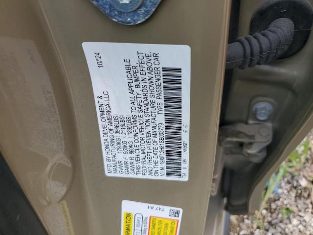 19XFL2H81SE003779 - 2025 HONDA CIVIC SPORT Qəhvəyi foto 12