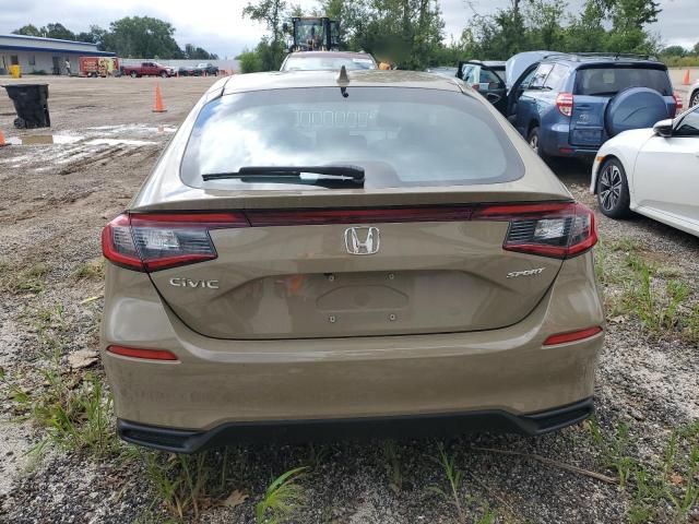 19XFL2H81SE003779 - 2025 HONDA CIVIC SPORT Qəhvəyi foto 6
