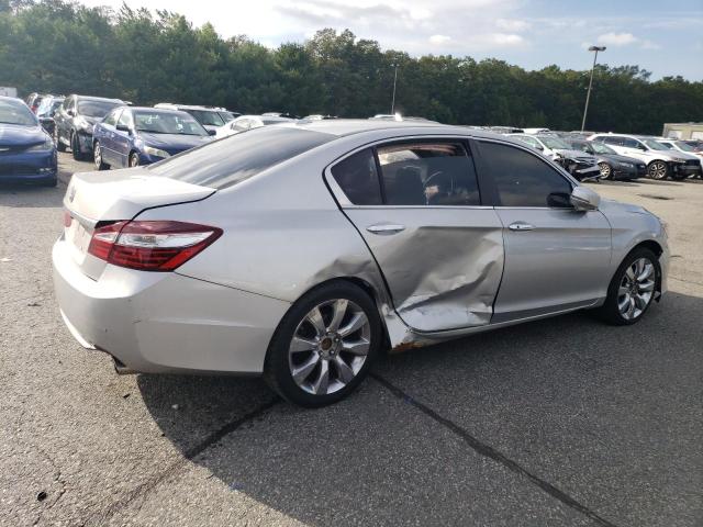 1HGCR2F86EA003256 - 2014 HONDA ACCORD EXL SILVER photo 3