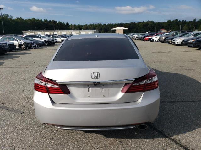 1HGCR2F86EA003256 - 2014 HONDA ACCORD EXL SILVER photo 6