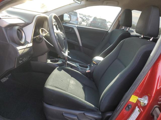 2T3ZFREV0HW368278 - 2017 TOYOTA RAV4 LE წითელი ფოტო 7