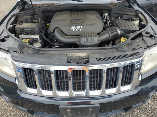 1C4RJFAG9DC634608 - 2013 JEEP GRAND CHER LAREDO შავი ფოტო 12